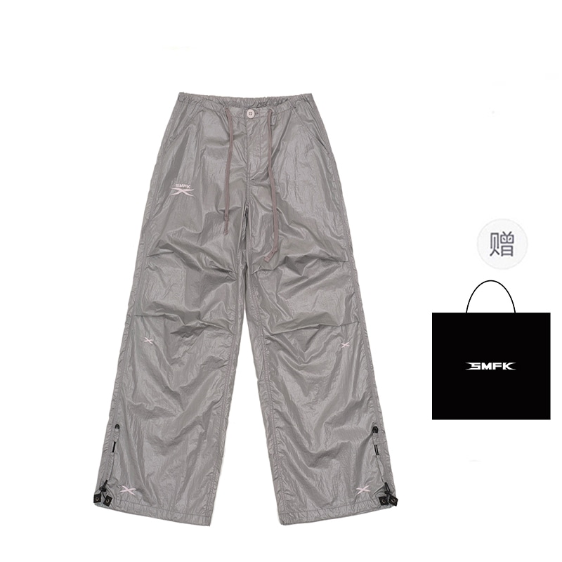 SMFK FUTURE Low Waist Cargo Pants Moonstar Gray