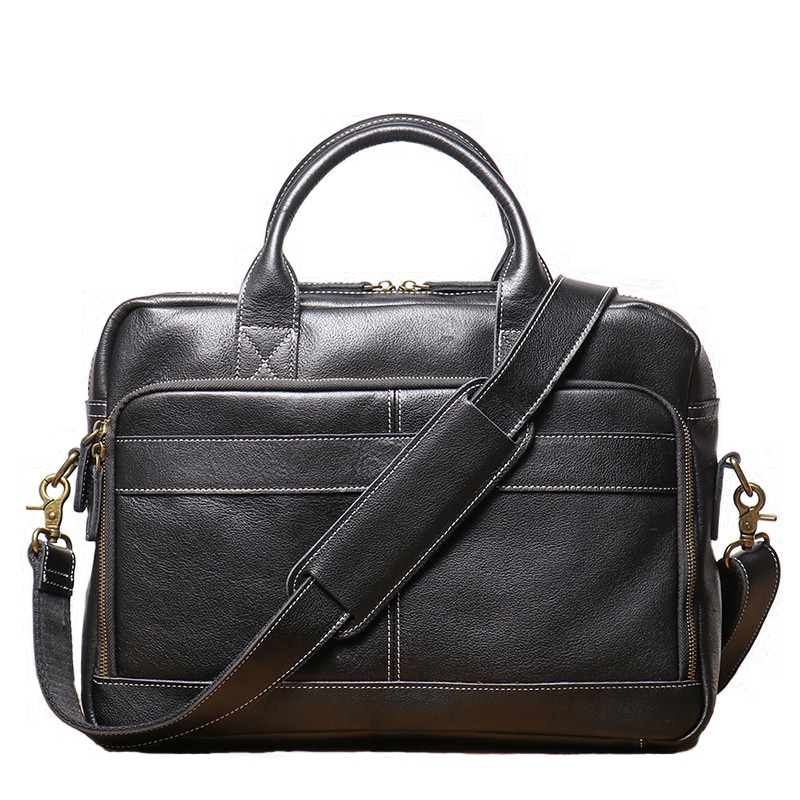 Dosrfini Business Leather Briefcase — фото 6