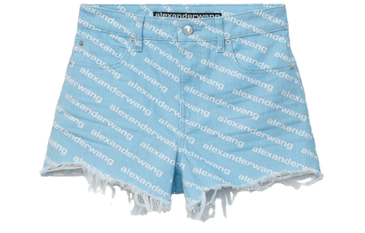 alexander wang SS22 Bite Shorts Blue