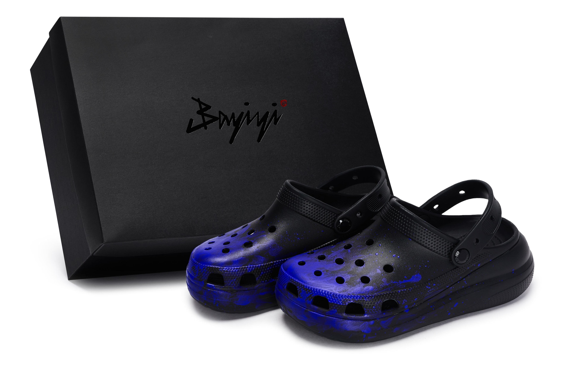 Crocs Classic Clog Black Blue — фото 6