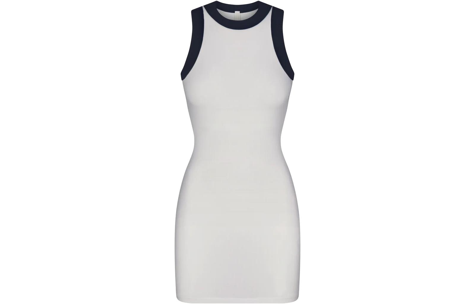 Skims Soft Lounge Ringer Tank Mini Dress