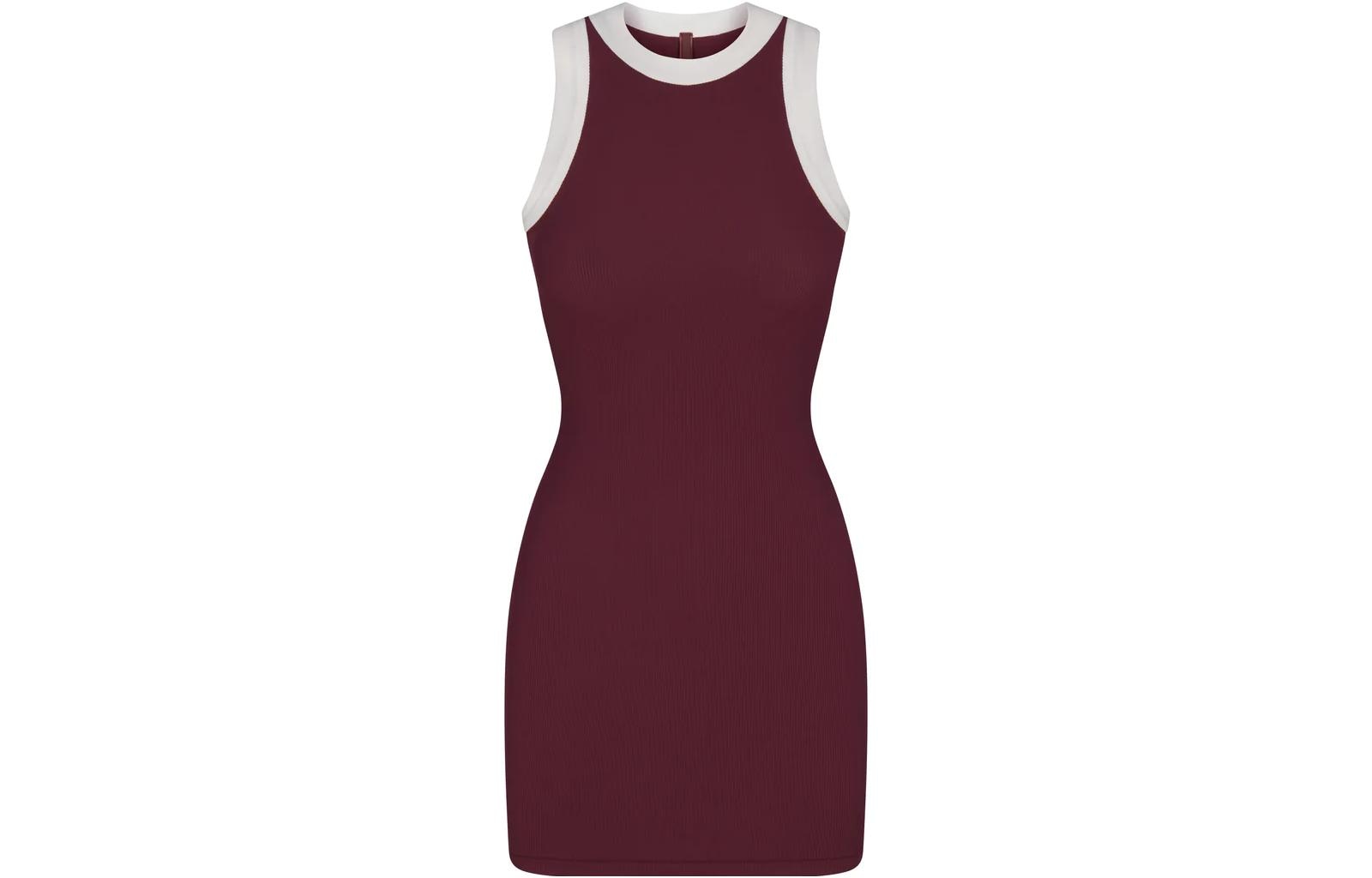 Skims Soft Lounge Ringer Tank Mini Dress — фото 4