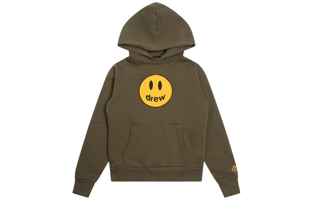 Drew House SS22 Mascot Hoodie Midnight Olive