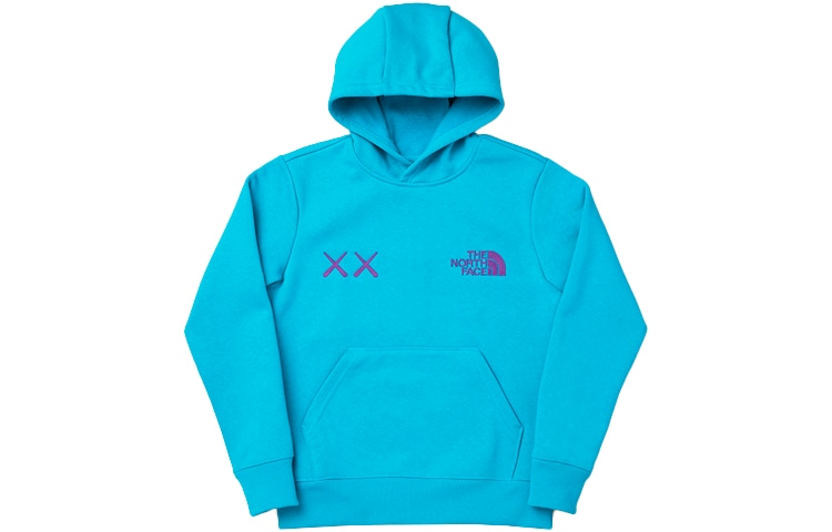 The North Face x KAWS Hoodie Blue