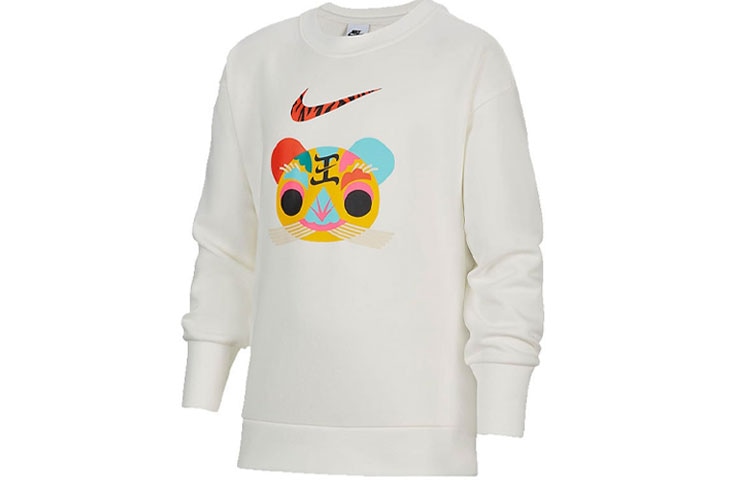 Nike CNY Crewneck Pullover Kids White