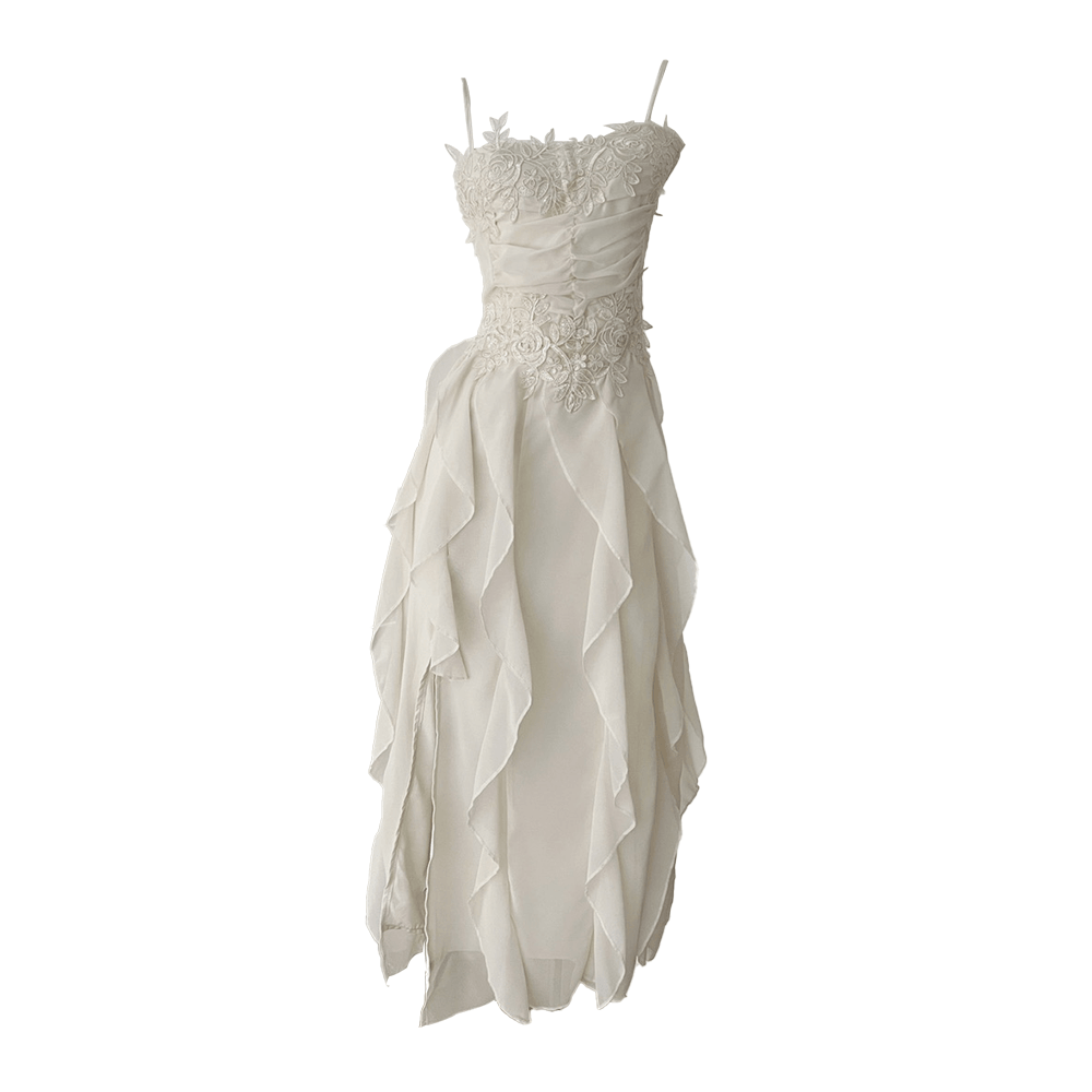 poizon-1008148 BrandName Floral Waistwave Dress