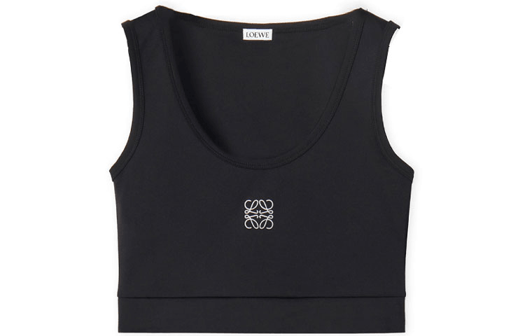 LOEWE Logo Sports Bra Black