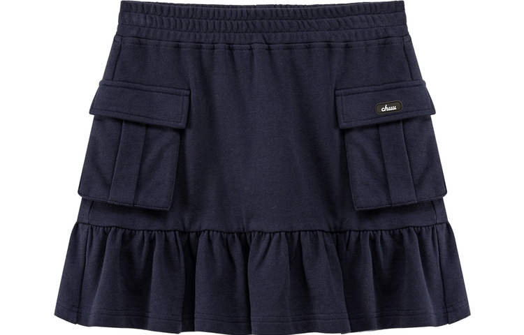 CHUU Elastic Waist Pleated Skirt 2024 Summer