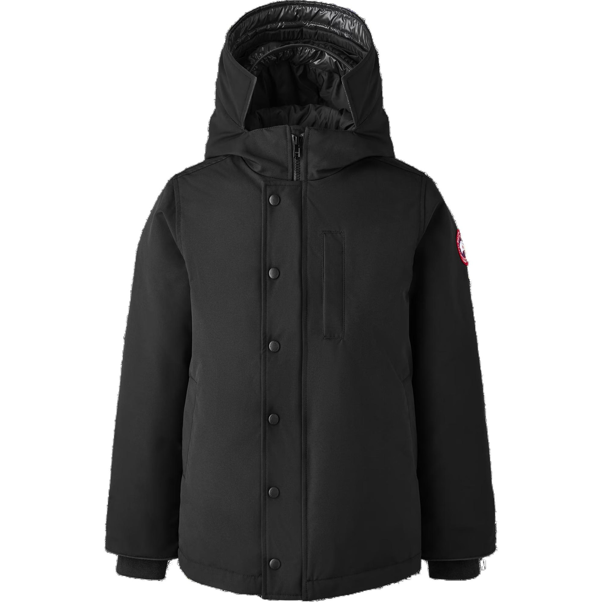 Canada Goose Kids Slim Fit Down Jacket Black