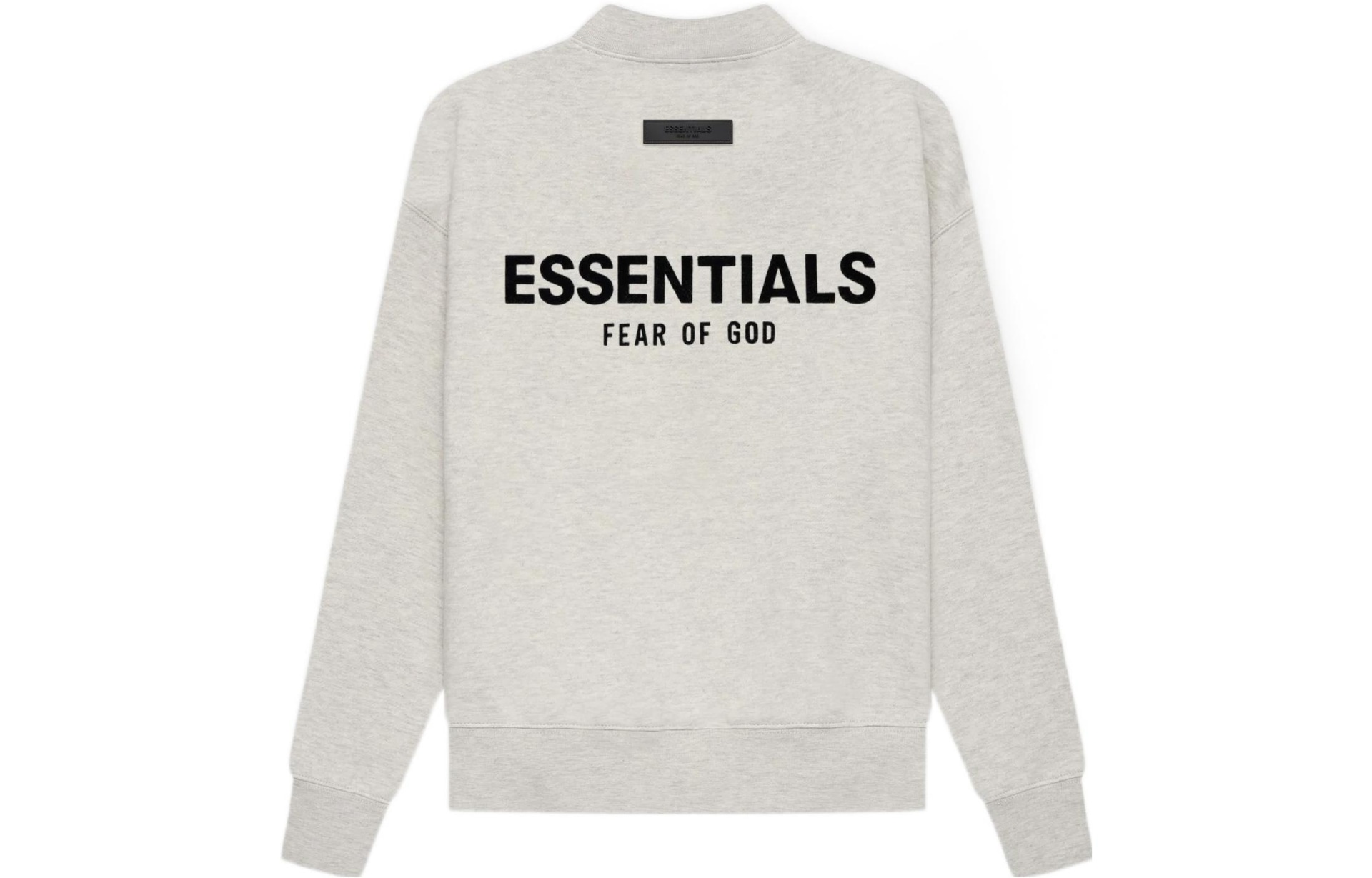 Fear Of God Essentials SS22 Kids Crewneck Light Oatmeal Logo