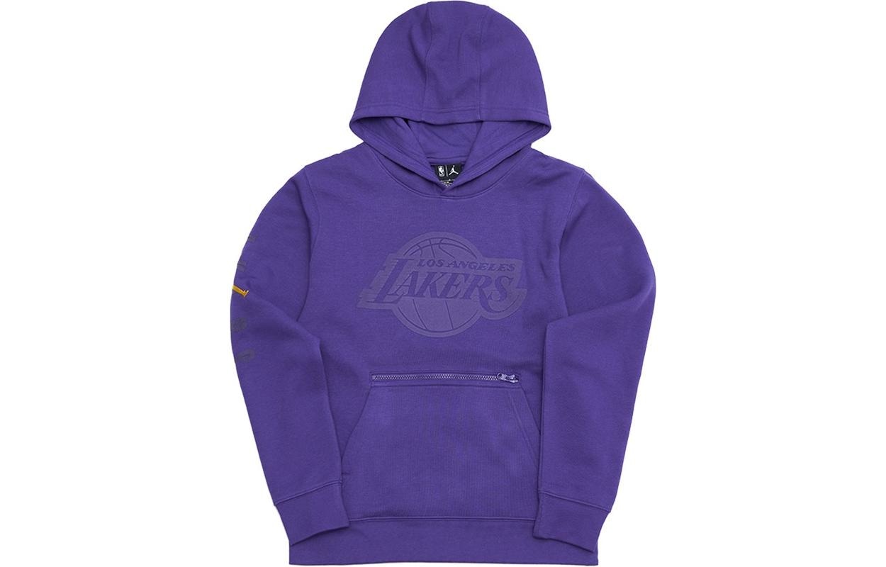 Jordan Nike Hoodie Kids Purple