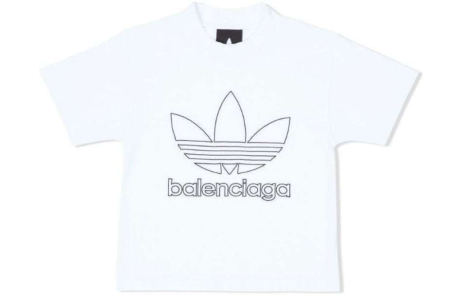 Футболка Balenciaga x adidas Originals SS23 Logo T-Shirt