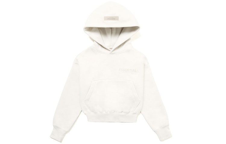 Fear of God Essentials Kids Hoodie Beige