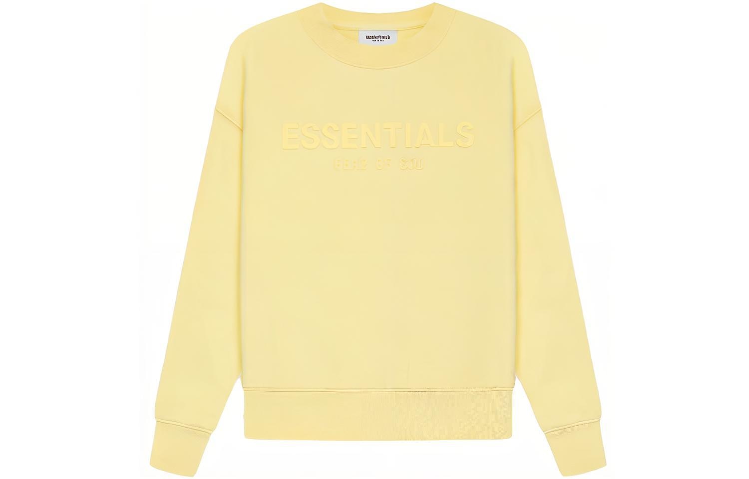 Fear of God Essentials Kids Crewneck Yellow