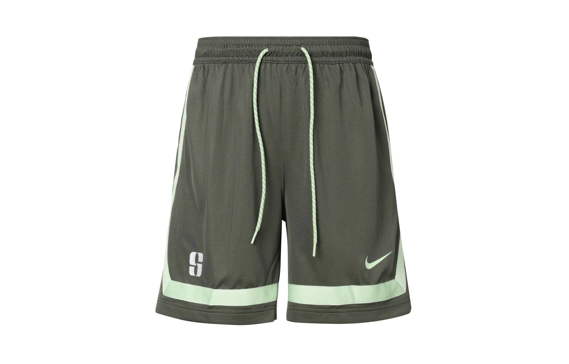 Nike Sabrina Patchwork Basketball Shorts Olive