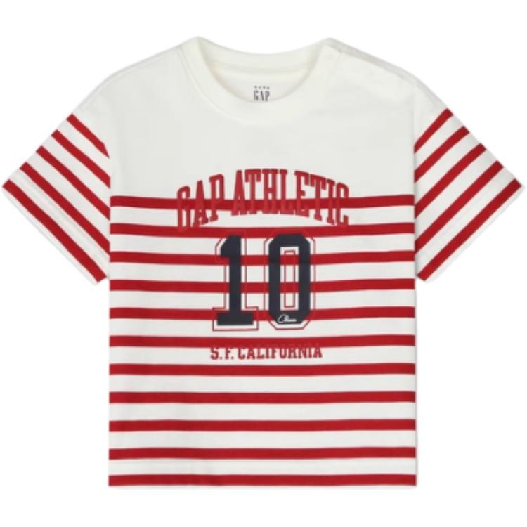 GAP Striped Letter Tee