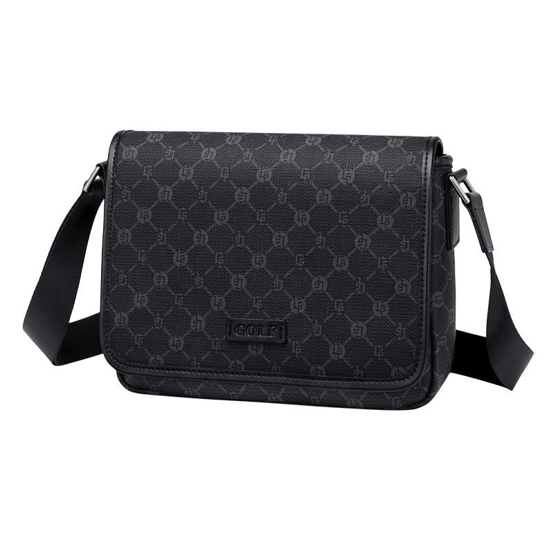 GOLF/高尔夫 GOLF Crossbody Bag Grey Black