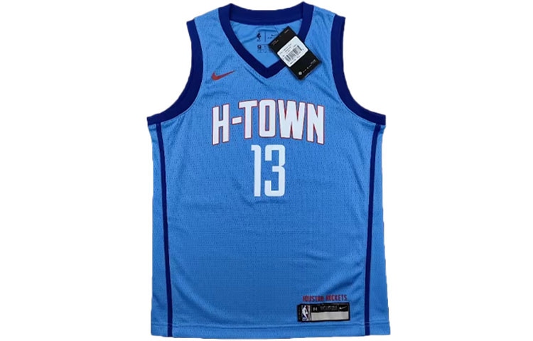 Nike Swingman Jersey Houston Rockets Harden 13 Boys Blue — фото 2