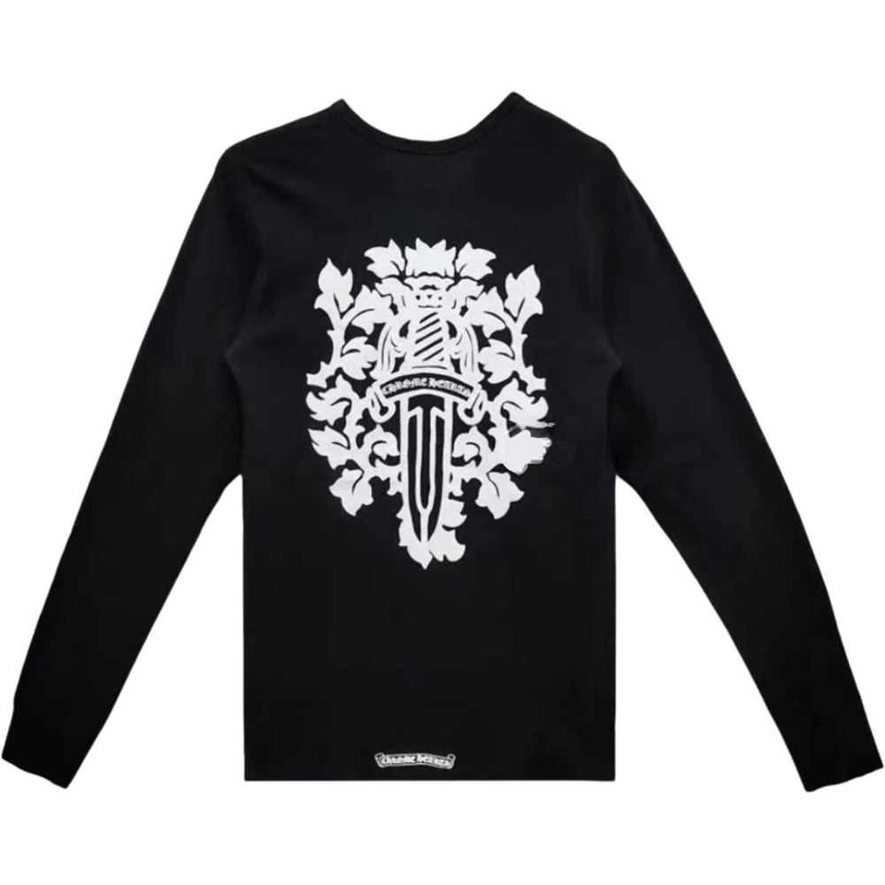 Chrome Hearts SS25 Black Long Sleeve Tee — фото 1