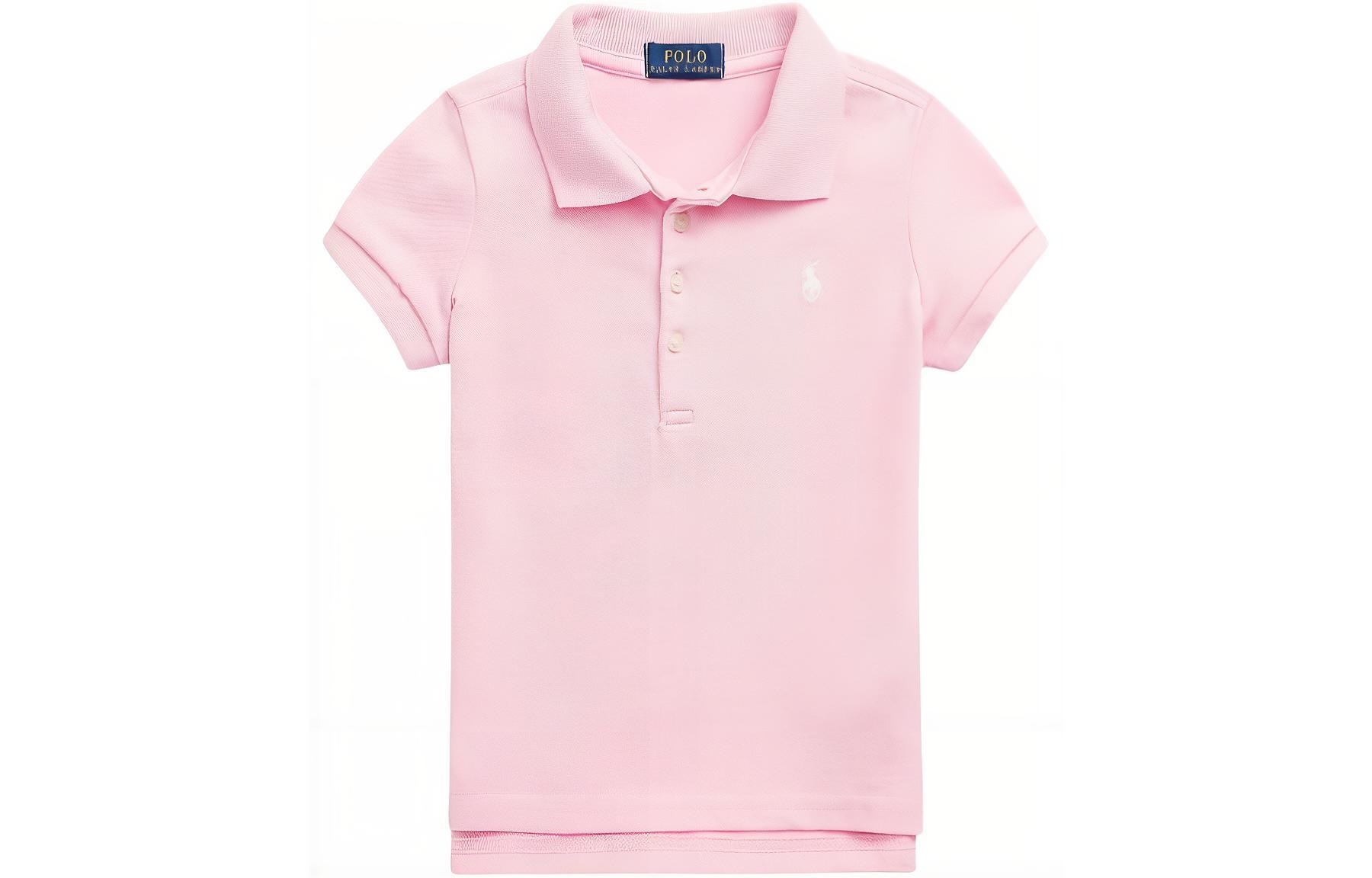 Polo Ralph Lauren Kids Logo Polo Shirt Pink