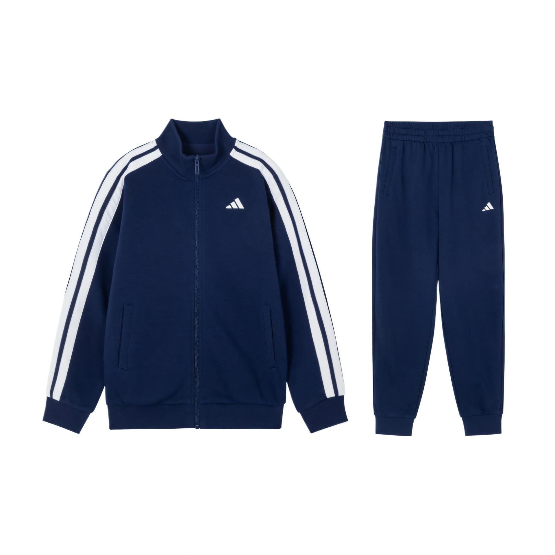 Adidas Kids Tracksuit Navy/White