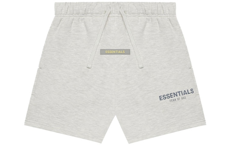 Fear of God Essentials Kids Sweatshort Light Heather Oatmeal
