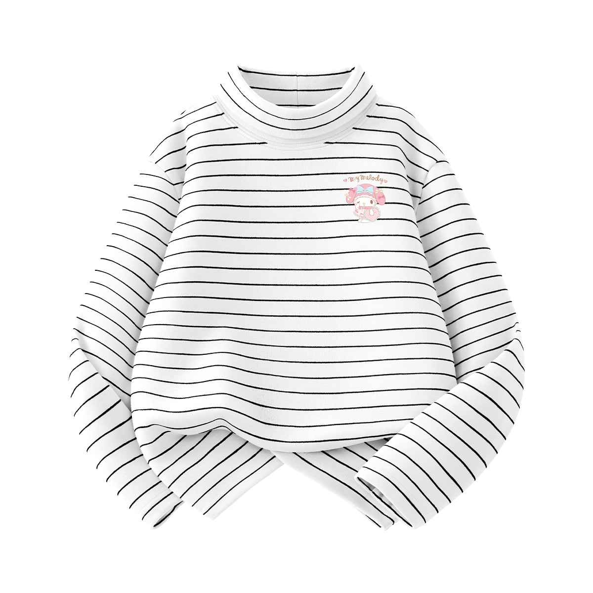 Hello Kitty/凯蒂猫 Hello Kitty Turtleneck Striped Sweater Kids