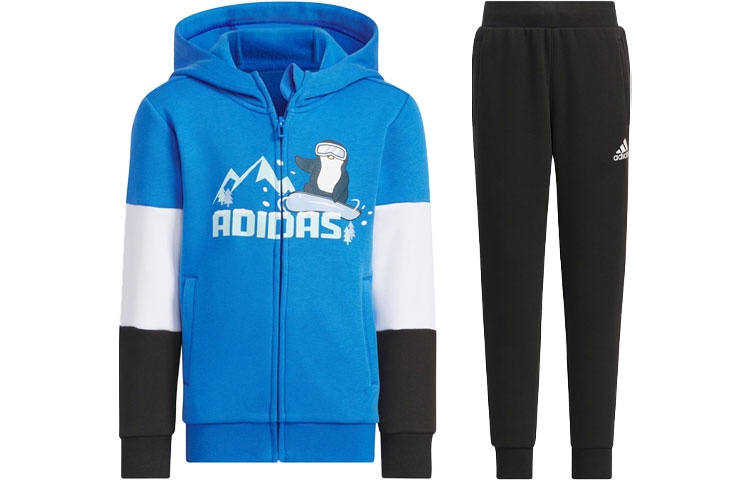 Adidas Knit Full-Zip Set Track Suit