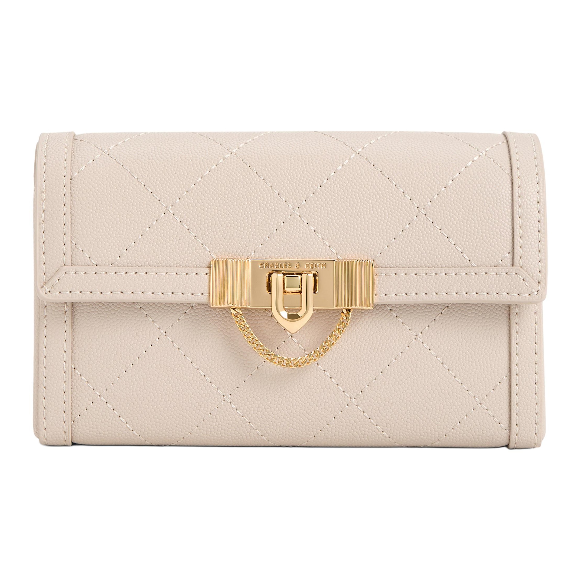 Charles&Keith Charles & Keith Quilted Chain Shoulder Bag — фото 2