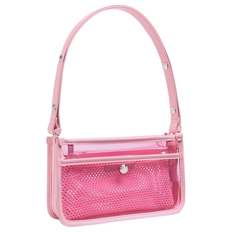 Charles&Keith CHARLESKEITH ck ClearBubble Gum Pink — фото 4
