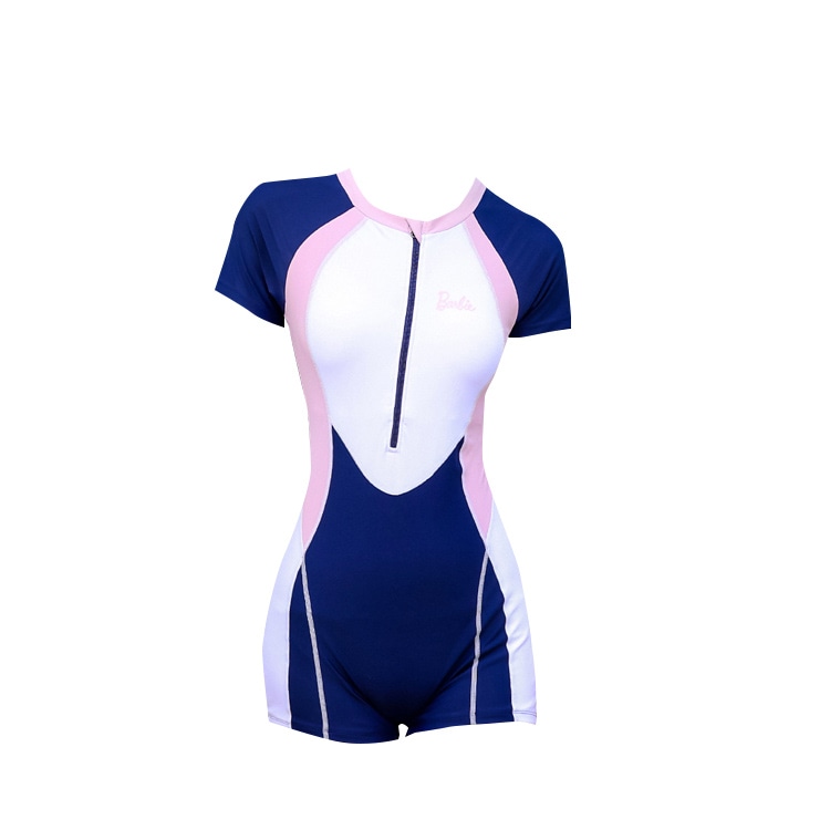 Barbie/芭比 Barbie Swimsuit Blue White