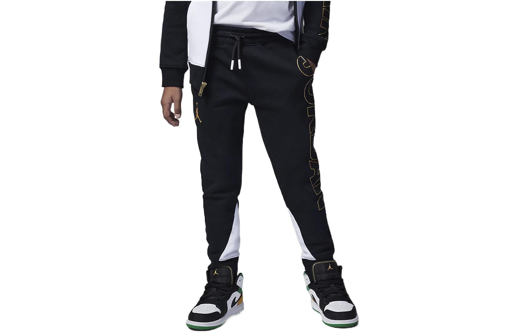 Jordan Logo Print Joggers Black