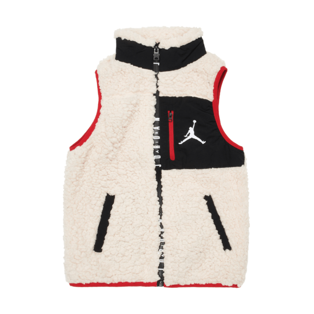 Jordan Vest Khaki/Red Youth