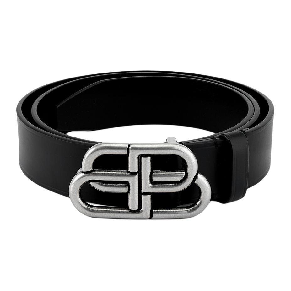 Balenciaga BB Smooth Buckle Belt