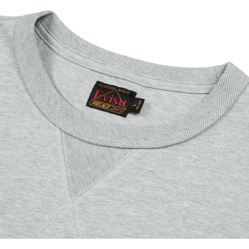 Palace x Evisu SS24 T-Shirt Grey — фото 1