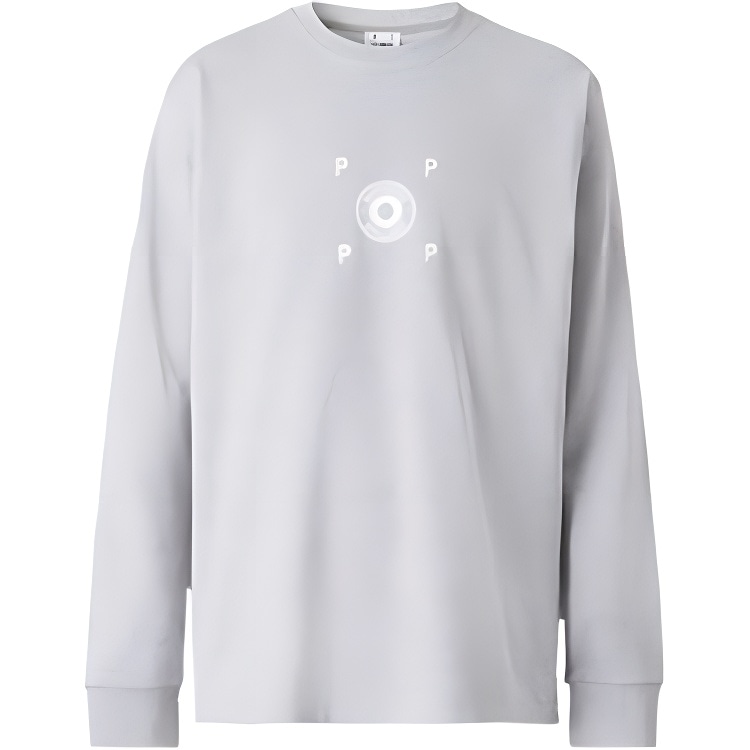Burberry x Pop Trading Company FW22 Sweatshirt Light Grey