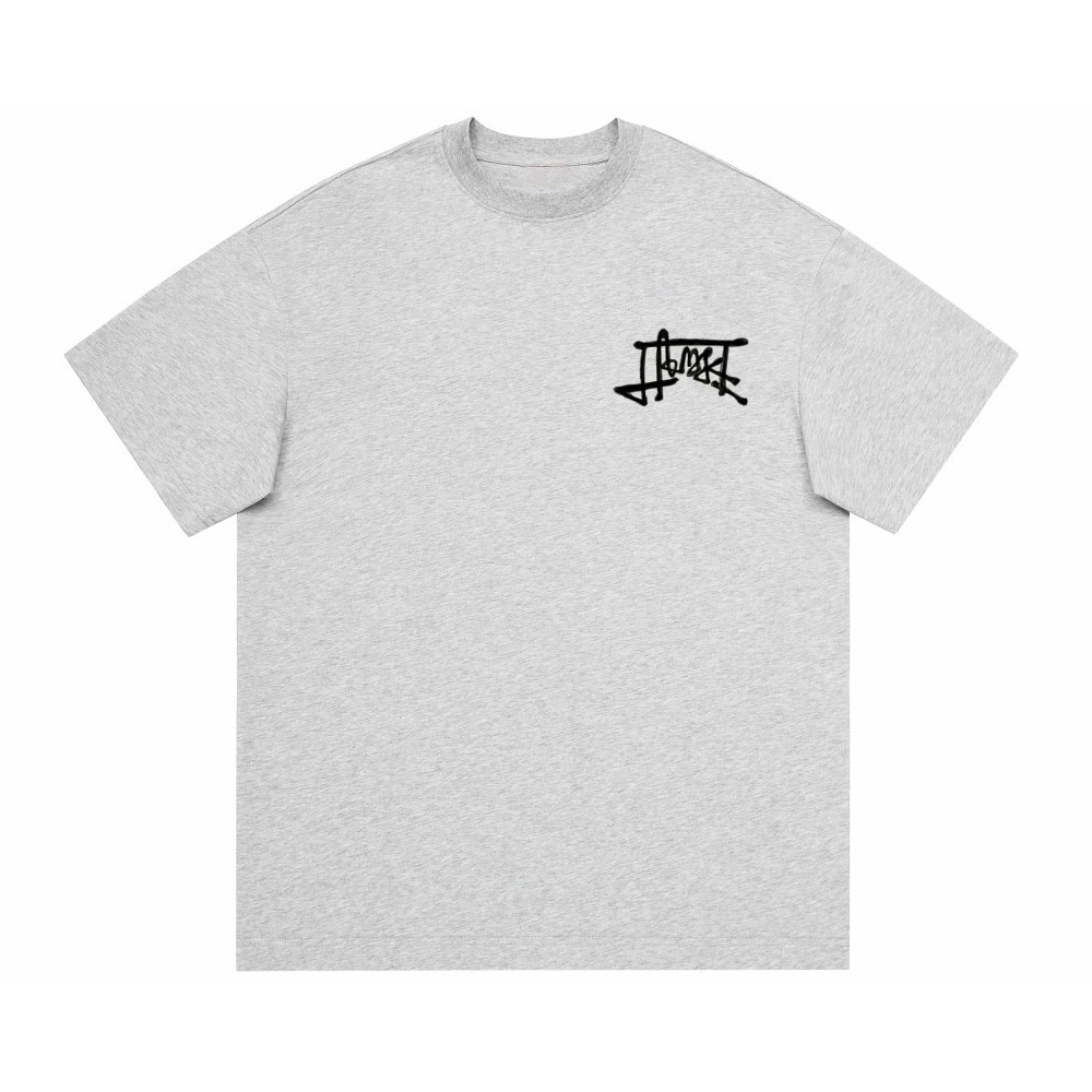 FFOMKE 240 Heavyweight Vintage Streetwear T-Shirt — фото 11