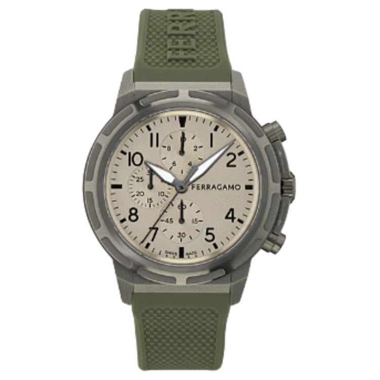 FERRAGAMO/菲拉格慕 FERRAGAMO SPORT CHRONO 44mm 100