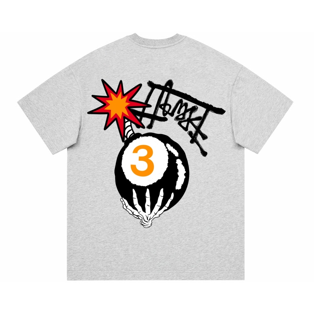 FFOMKE 240 Heavyweight Vintage Streetwear T-Shirt — фото 10