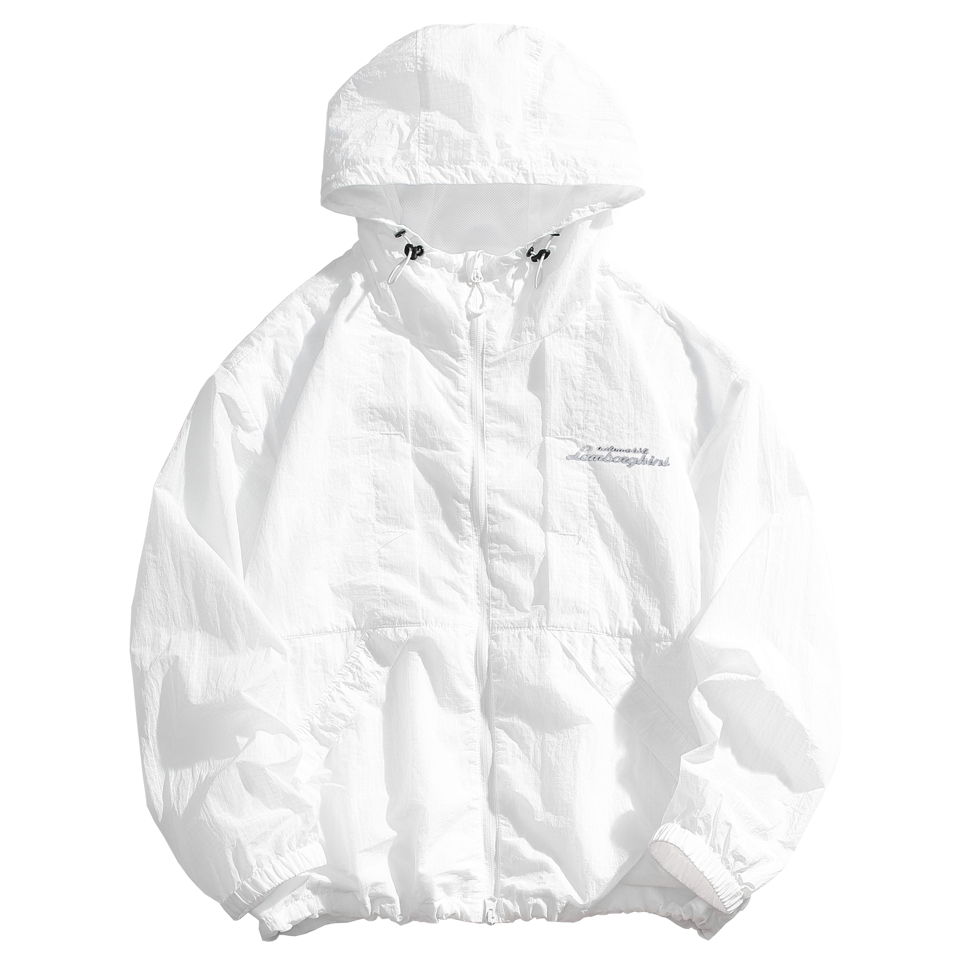 Automobili Lamborghini City Outdoor Hoodie Ivory White