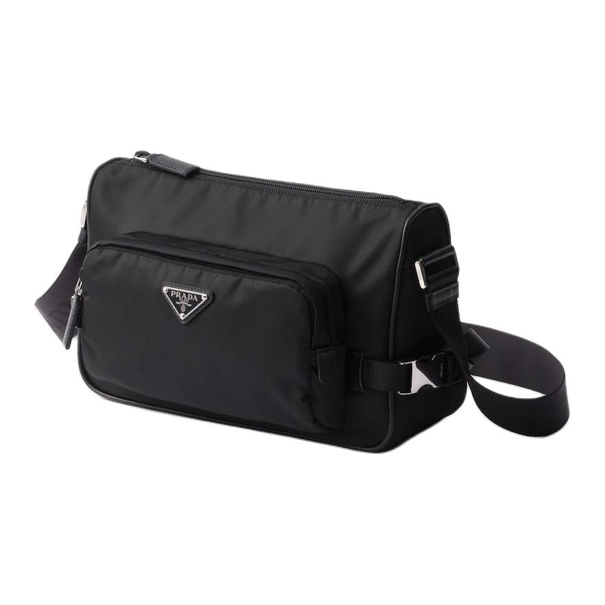 Prada Re-Nylon Shoulder Bag Black — фото 1
