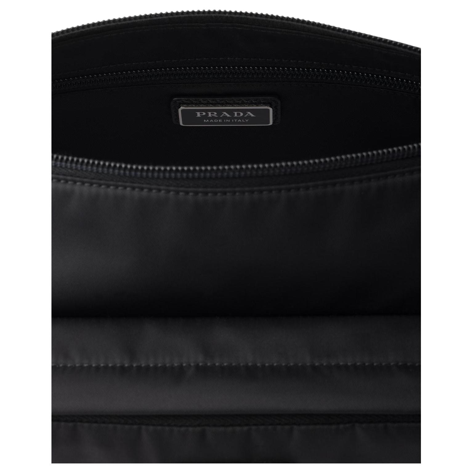 Prada Re-Nylon Shoulder Bag Black — фото 3