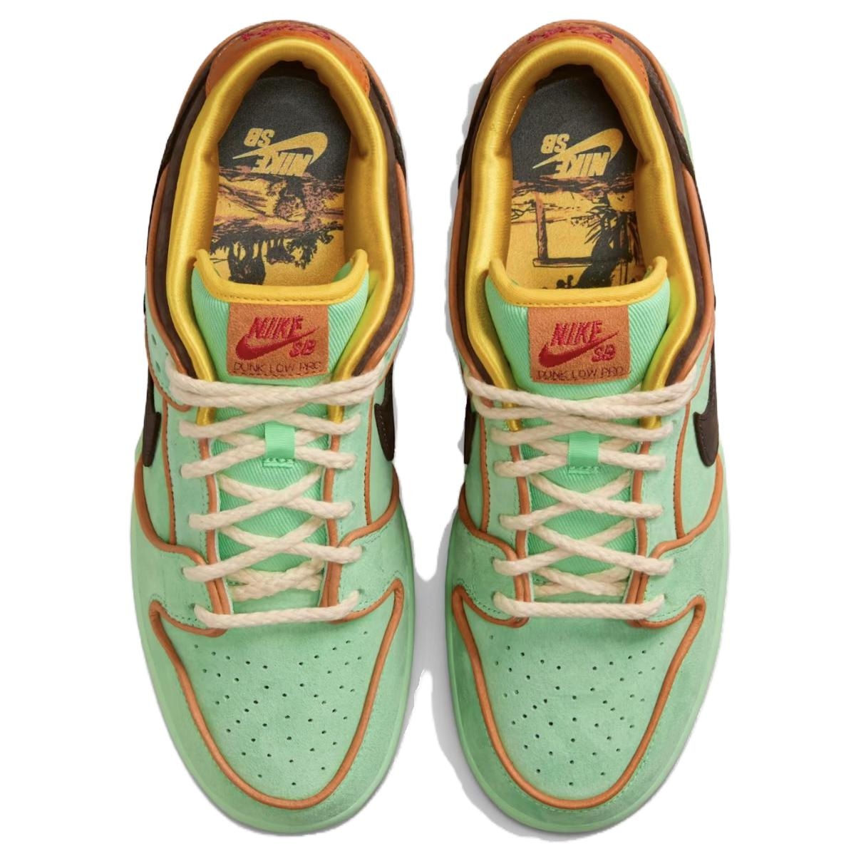 Nike SB Dunk Low "Shenron" — фото 9