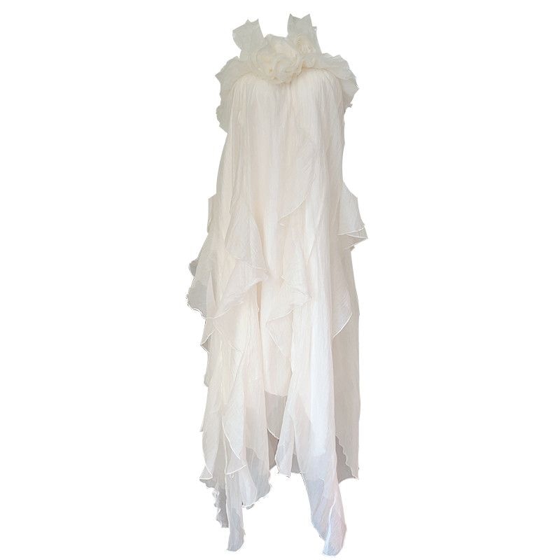 GJFD Sleeveless Dress Light Apricot