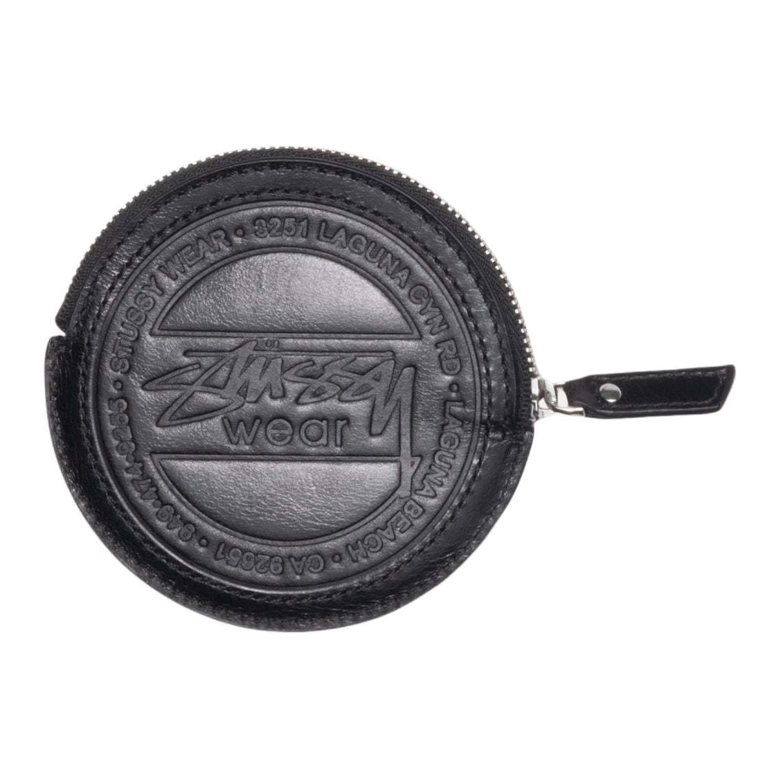 Stussy Leather Clutch Black