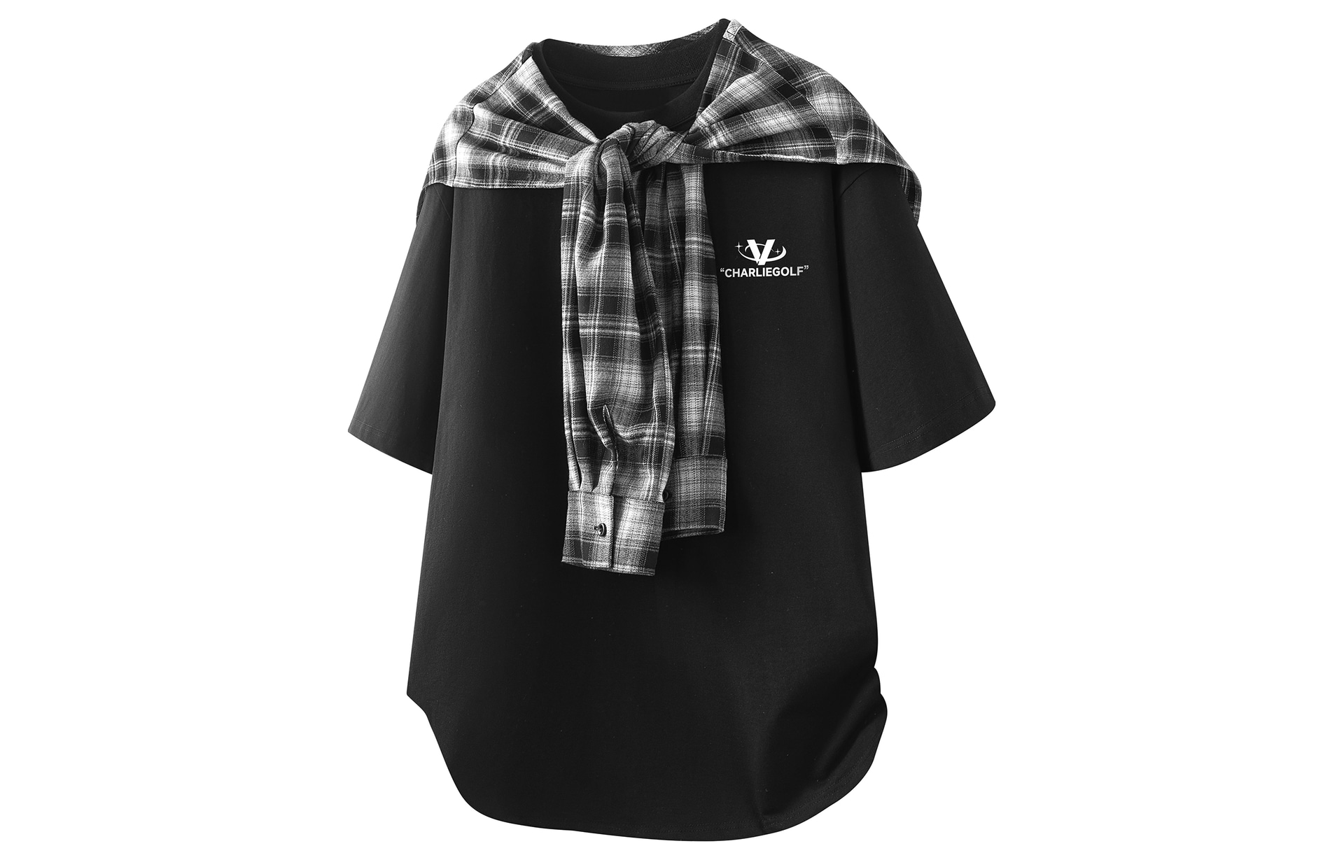 CHARLIE GOLF oversizeLogoT