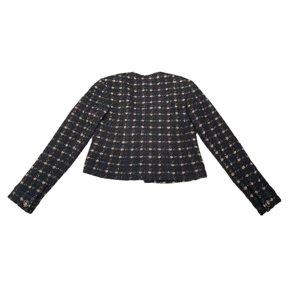 Chanel 19K Tweed Jacket Black — фото 1
