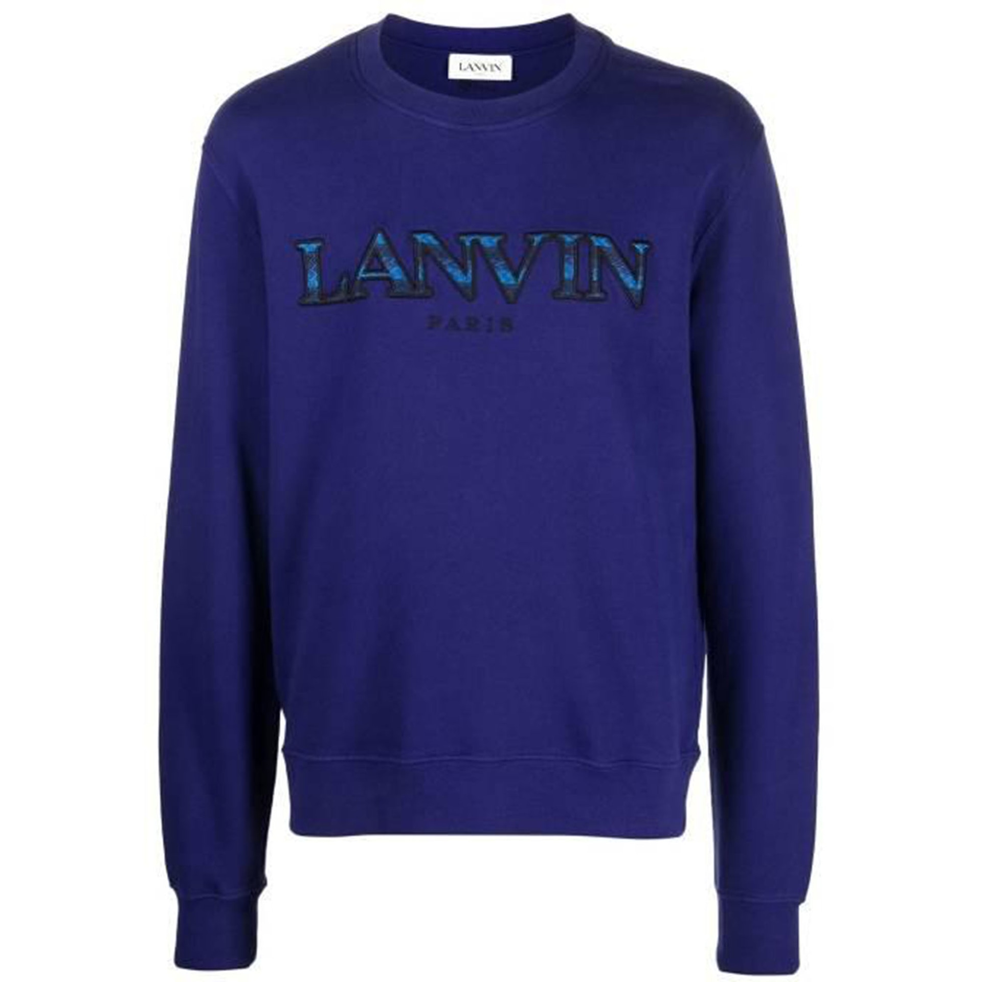 Lanvin/浪凡 Lanvin FW22 Logo Embroidered Sweatshirt