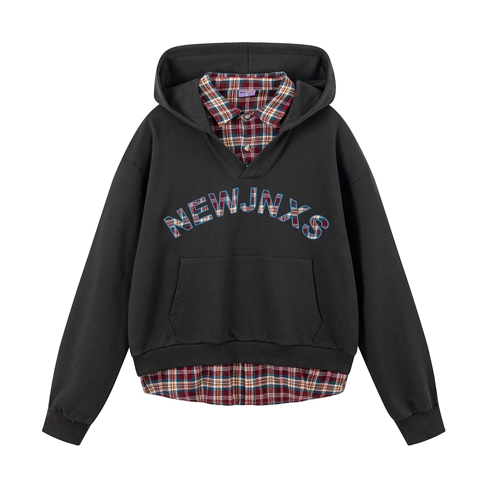江南先生 Mr. Jiangnan Vintage Patchwork Hoodie — фото 8