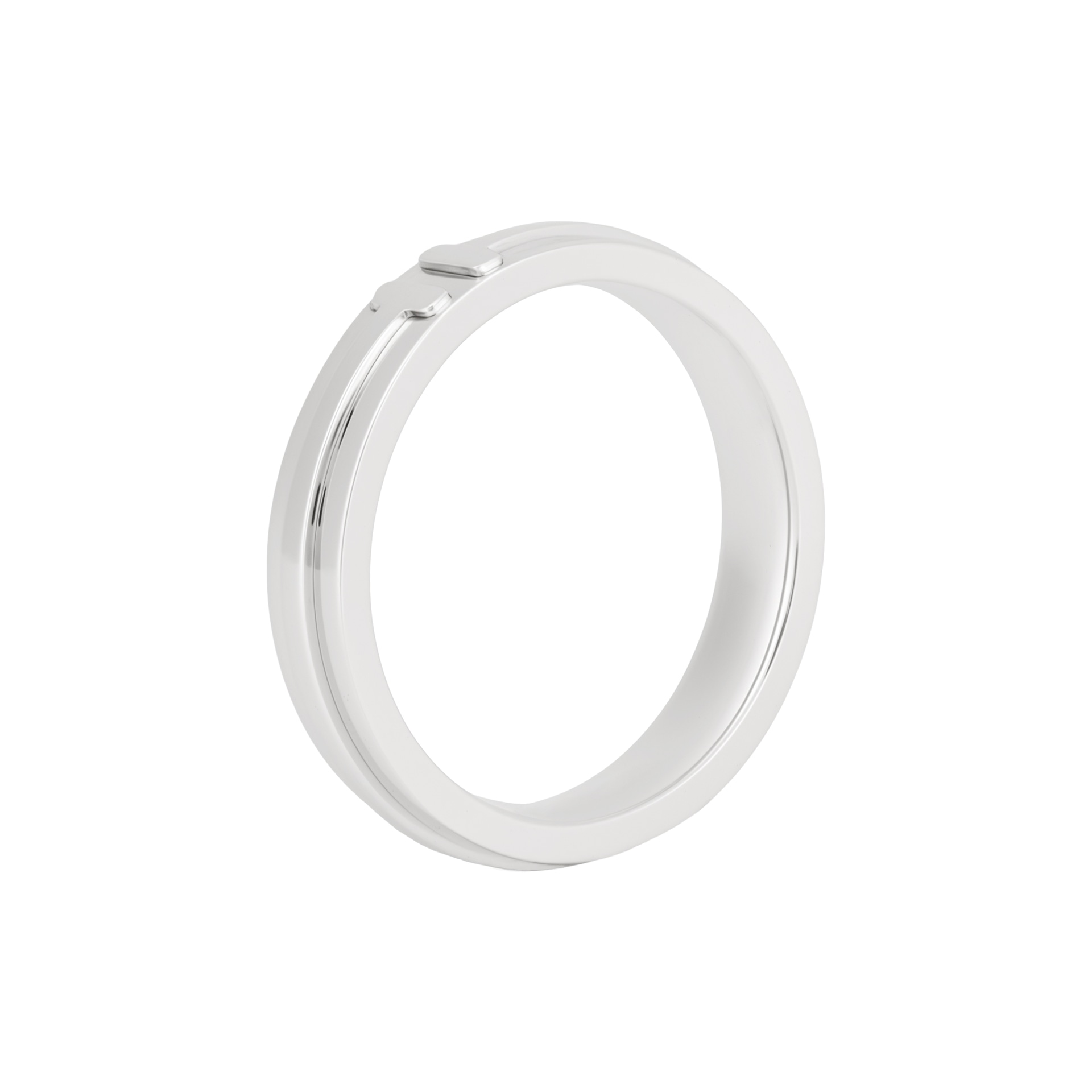 Tiffany & Co. TIFFANY CO. T 18K 4.5mm